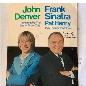 Sinatra no comps yet or a COA on it)’ from 1975.
